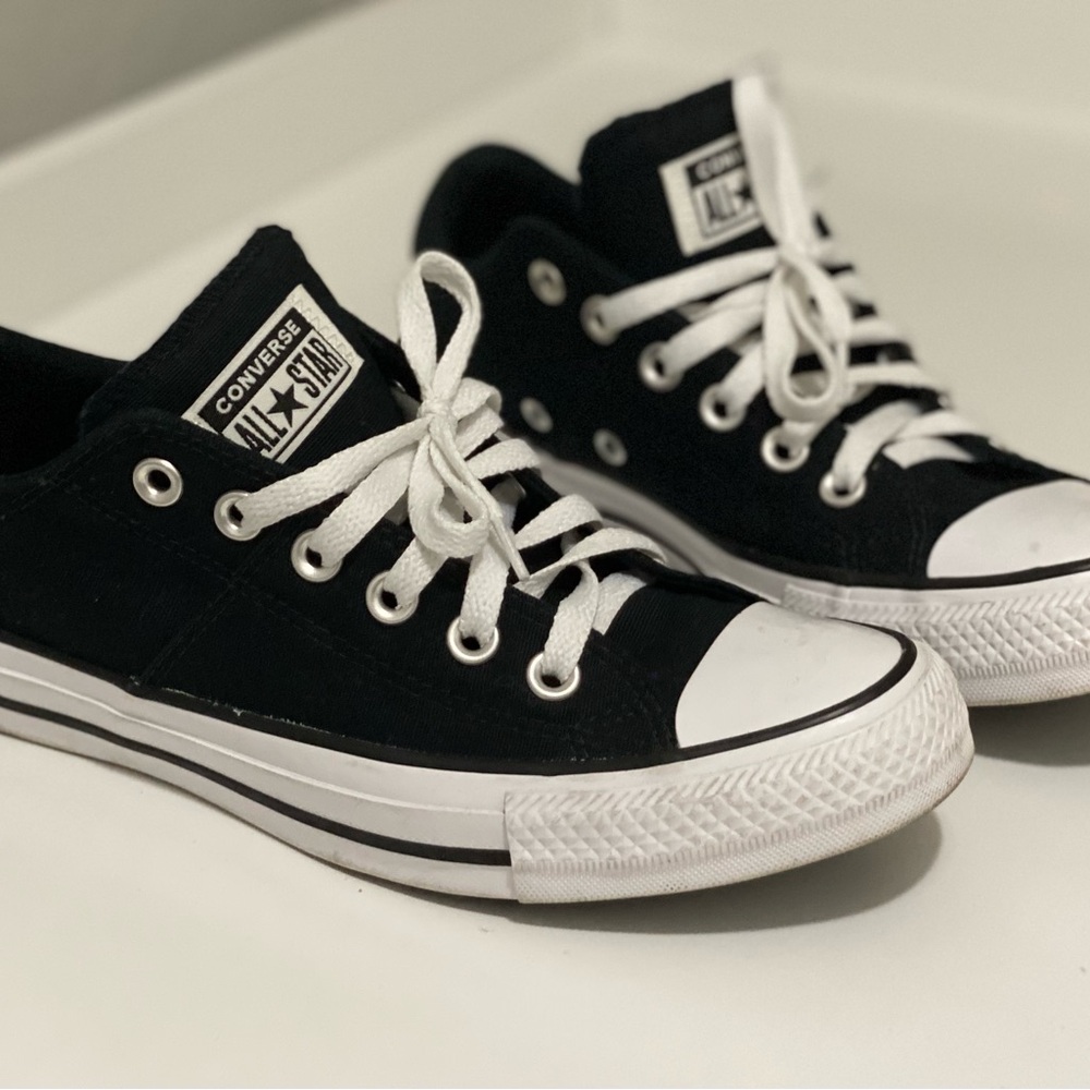 Converse All Star Black Canvas Shoes